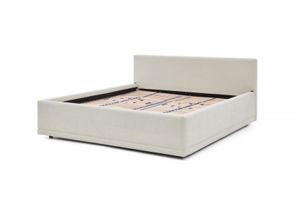 SC200 von Musterring - Polsterbett beige mit Bettkasten
