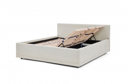 SC200 von Musterring - Polsterbett beige mit Bettkasten