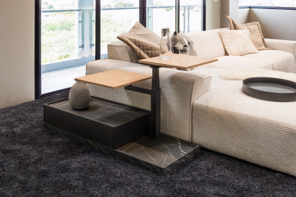 Vorschlag 11 von Versa-living by Vierhaus - Couchtisch in Granit Petro Grigio und Wildeiche