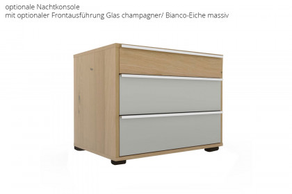 Savona 2.0 von Musterring - Doppelbett Bianco-Eiche teilmassiv
