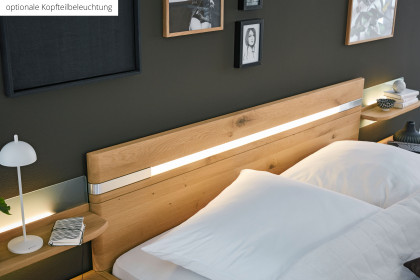 Savona 2.0 von Musterring - Doppelbett Bianco-Eiche teilmassiv