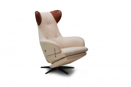 Luisa von Gealux - TV-Sessel beige-braun