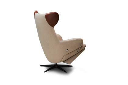 Luisa von Gealux - TV-Sessel beige-braun