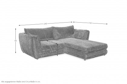 Stanley-LE24 von ED-Lifestyle - Eckcouch rechts ivory