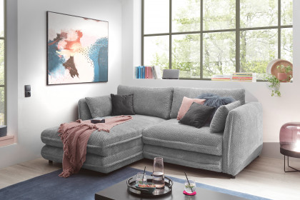 Stanley-LE24 von ED-Lifestyle - Polsterecke Ausführung links silver