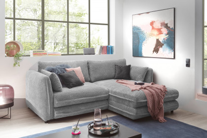 Stanley-LE24 von ED-Lifestyle - Polsterecke Ausführung rechts silver