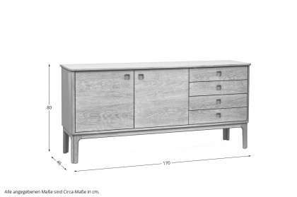 SM 300 von Skovby Møbelfabrik - Sideboard ca. 170 cm