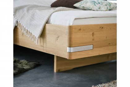 Savona 2.0 von Musterring - Bett Bianco-Eiche mit Polsterkopfteil