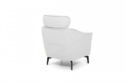 HU-CP23177 von Hukla - Ledersessel silver