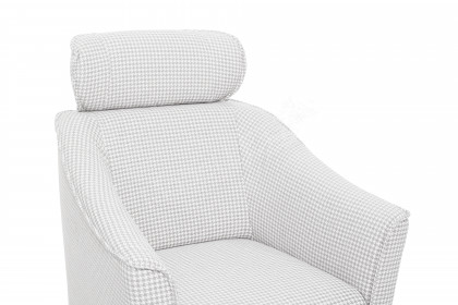HU-CP23177 von Hukla - Ledersessel silver