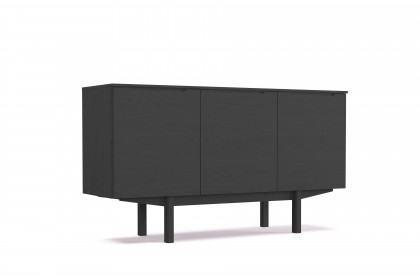 SM 304 von Skovby Møbelfabrik - Kommode Eiche schwarz