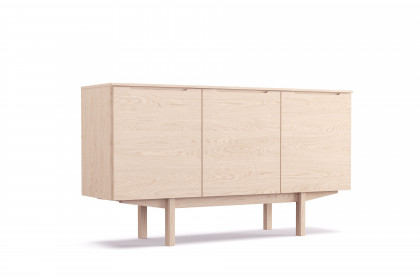 SM 304 von Skovby Møbelfabrik - Sideboard Eiche furniert, weiß geölt