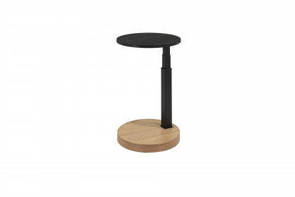 Variante 10 von Versa-living by Vierhaus - Beistelltisch in Granit Petro Grigio/ Wildeiche