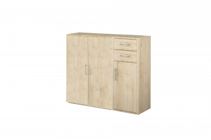Big Profi Office von Mäusbacher - schmales Sideboard in Birke Nachbildung