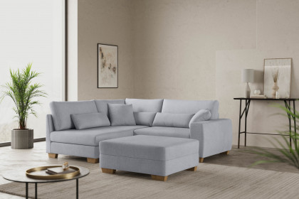 Helena Novaspring II von Nova Via - Ecksofa links grau