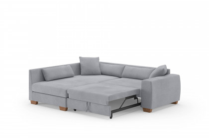 Helena Novaspring II von Nova Via - Ecksofa links grau