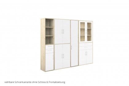 Big Profi Office von Mäusbacher - Aktenschrank-Kombi in Birke Nachbildung