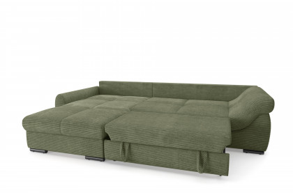 Livorno von Nova Via - Polstersofa links green