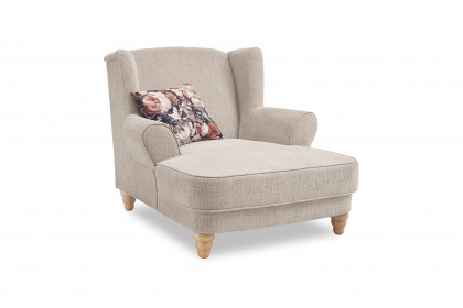Charlotte-LE24 von ED-Lifestyle - Ohrensessel sand