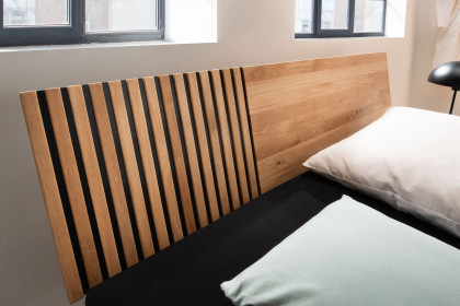 Manhattan-sleeping von Nature Living - Doppelbett mit Hängekonsolen Eiche