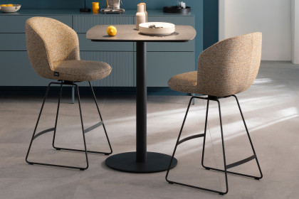 Verona von SCHÖNER WOHNEN - Bartisch mit Keramiktischplatte