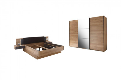 Bravo-Aschau von POL Power - Schlafzimmer-Set: Schrank & Bettanlage