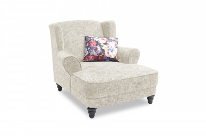Charlotte-LE24 von ED-Lifestyle - Bigsessel ivory
