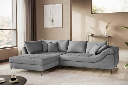 Portofino von Nova Via - Polstersofa Variante links stone