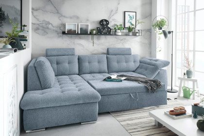 Oman 2 von ED-Lifestyle - Eckcouch links denim