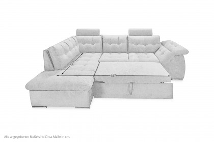 Oman 2 von ED-Lifestyle - Eckcouch links denim