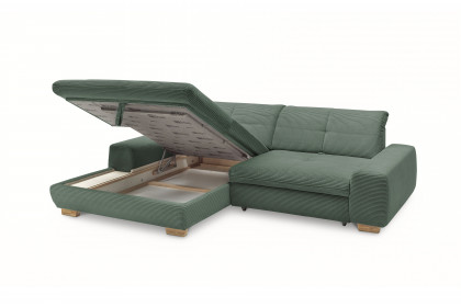 SO 1200 von set one by Musterring - Sofaecke Variante links olive-green