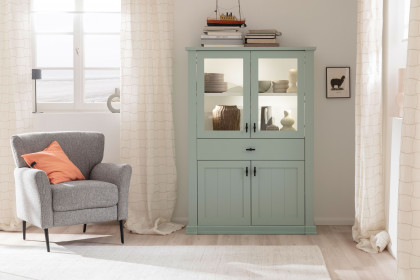 Village von SCHÖNER WOHNEN - Highboard Lack salbei