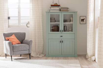 Village von SCHÖNER WOHNEN - Highboard Lack salbei