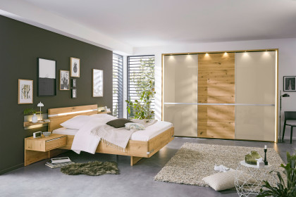 Savona 2.0 von Musterring - Schlafzimmer-Set 4-teilig Bianco-Eiche teilmassiv
