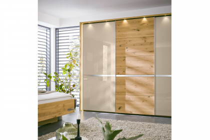 Savona 2.0 von Musterring - Schlafzimmer-Set 4-teilig Bianco-Eiche teilmassiv