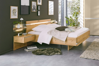 Savona 2.0 von Musterring - Schlafzimmer-Set 4-teilig Bianco-Eiche teilmassiv