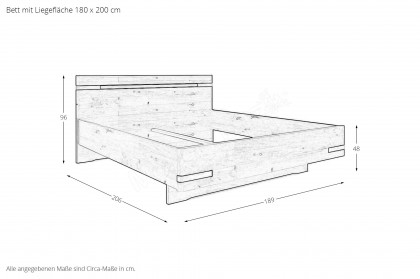Savona 2.0 von Musterring - Schlafzimmer-Set 4-teilig Bianco-Eiche teilmassiv