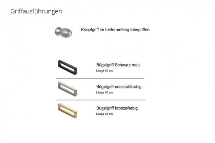 Longline von JUTZLER - 4-türiger Schrank mit 3 Schubladen Eiche - weiß