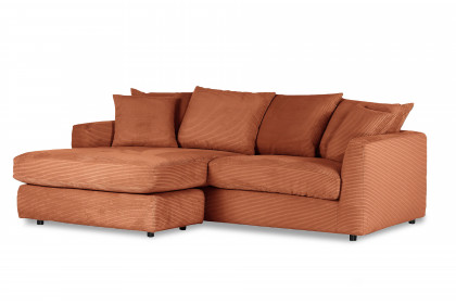 Donato von GUTMANN - Ecksofa links pfirsich