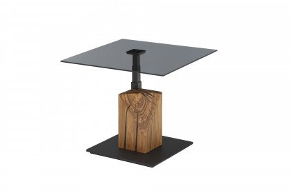 Balsta von A Better Place - Couchtisch höhenverstellbar mit Eichenblock