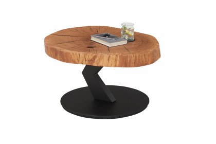 Biloxi von A Better Place - Couchtisch mit Baumscheibentischplatte