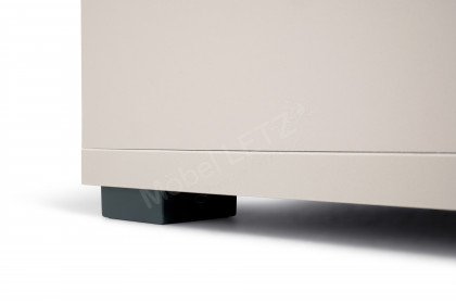 Rubin von Staud - Highboard sandfarben mit Schubkästen & Türen