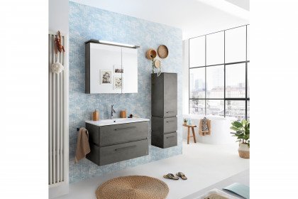 Rimini von Musterring - Badezimmer in Oxid dunkelgrau