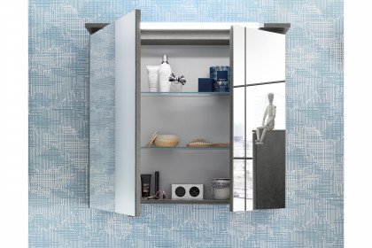 Rimini von Musterring - Badezimmer in Oxid dunkelgrau