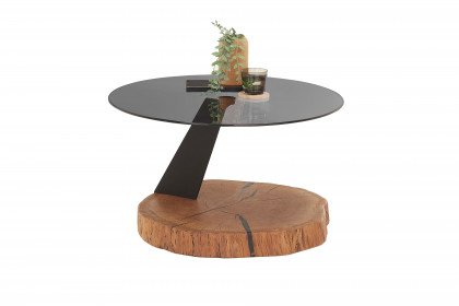 Biloxi von A Better Place - Couchtisch mit massiver Eichenbodenplatte