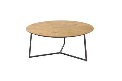 Connect-living von SCHÖNER WOHNEN - Couchtisch S412 Wildeiche/ Metall anthrazit
