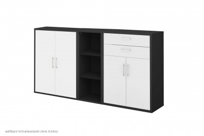 Big Profi Office von Mäusbacher - kleines Sideboard mit abschließbaren Türen
