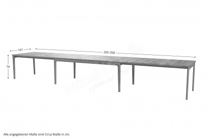 SM 27 von Skovby Møbelfabrik - Tisch ca. 205 x 101 cm