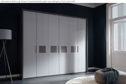 Multiline von SCHÖNER WOHNEN - Kleiderschrank mit Quadrateinsatztüren