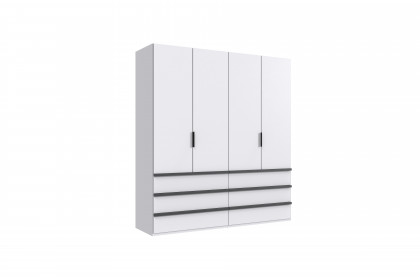 Oxford von Wimex - Falttürenschrank weiß ca. 200 cm breit
